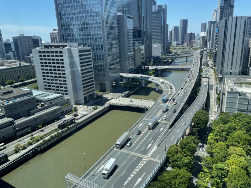 堂島浜タワーからの景色