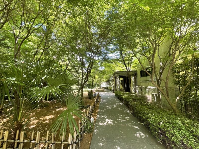 Garden of the former Sakuranomiya Public Hall