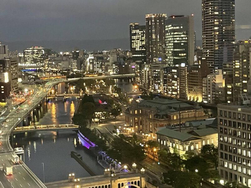 堂島浜タワーからの夜景